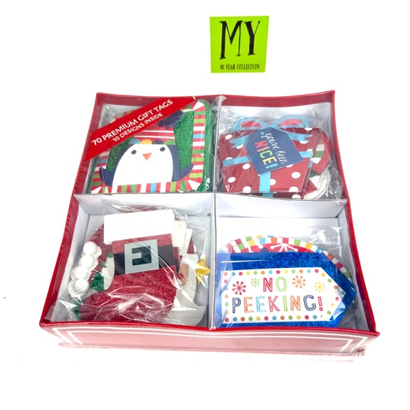 Pembrook Holiday Premium Gift Tags – 70 Count (NEW) - Picture 2 of 11
